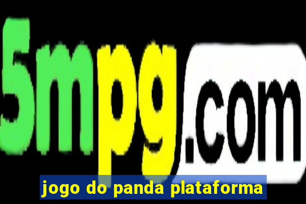 jogo do panda plataforma